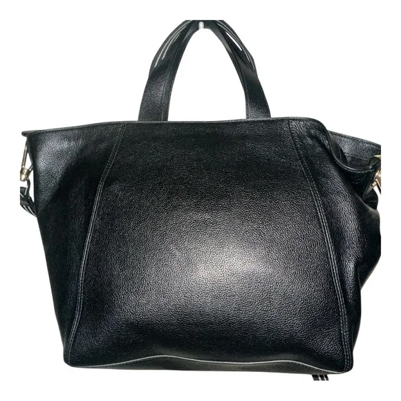 Kate Spade, Coin Purse, Black Tote with Stylish Striped Strap - Picture 3 of 5